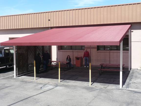 Commercial awning project 5